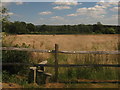 Footpath junction near the Hey Barn