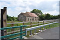 Part of bridge across the A165 bypass at Osgodby