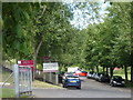 Entrance to Langlee Community Complex in Galashiels