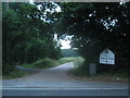 Footpath on Eridge Road