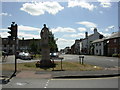 SP4871 : Dunchurch, statue by Mike Faherty