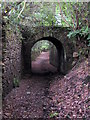 Bridge over public footpath at Scorrier