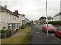 Blaen-y-Pant Crescent Newport : looking towards Bettws Lane