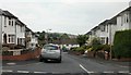 Looking down Blaen-y-Pant Place, Newport