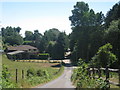 Barn and House near Beveridge Bottom Wood