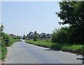 Entering Herstmonceux on Cowbeech road, East Sussex