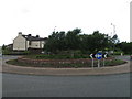 NY0111 : Roundabout on A595, Egremont by Alex McGregor