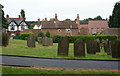 Churchyard and part of old Ordsall