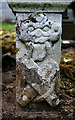 A table tomb detail at Southdean (Chesters) Parish Churchyard