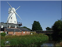 TQ9120 : Windmill and river, Rye by Malc McDonald