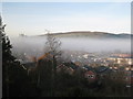 A misty February morning in Ludlow