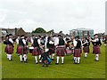 Pipeband practice disrupted