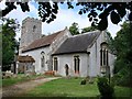 TM1768 : Bedingfield St. Mary's church by Adrian S Pye