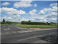 Road junction on B6285 just NW of Exelby