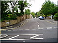 Millfield Lane at junction with Highgate West Hill