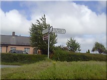 O1657 : Road Sign, Co Dublin by C O'Flanagan
