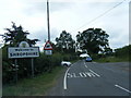 County boundary sign