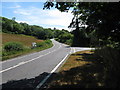 Minor road junction with the A285 near Droke