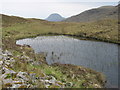 NB1808 : A small, unnamed lochan west of Cleit Ard by David Purchase