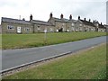 Houses on the village green, Coxwold