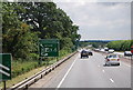 A11, approaching the A1307 turn off