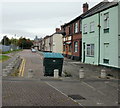 The view NW along Church Street, Newport