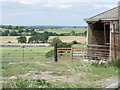 Wickhurst Barns west side and surrounding fields, Fulking