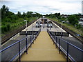 Walkway to Eaglescliffe Station