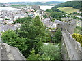 Conwy town walls and castle