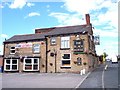 The Black Horse public house at Moss Bank
