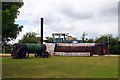 A portable boiler and ship at the Milton Keynes Museum