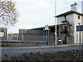 Entrance to Cardiff Bay railway station