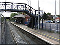 Evesham station - down platform