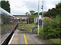 Evesham station - looking west