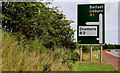 Advance direction sign, Dromore bypass