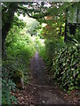 Footpath from Banks Road to Woodhead Road