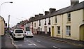 Terraced housing at the lower end of Newry Street