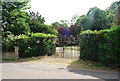 Gates to Hellesdon Hall