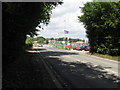 Eastbourne Road approaching site office of new house build