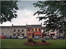 J3436 : Houses and shops on the Lower Square, Castlewellan by Eric Jones
