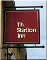 The Station Inn (pub sign), 95 Worcester Road