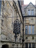 NZ8910 : Bagdale Old Hall, ironwork by Mike Kirby