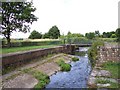 The Old Double Lock on the Sankey Canal