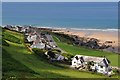 Houses on The Esplanade near Combesgate Beach