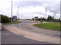 Roundabout near junction 8 on M56 motorway