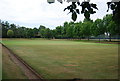 Eaton Park - croquet lawn and bowling green