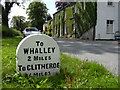 Milestone, Whins Lane, Read, Lancashire