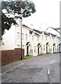 Modern terrace houses in Chapel Hill Road