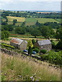 Hillside with view northeast near Ashover Hay Farm