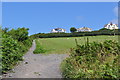 A footpath heading towards Seymour Villas near Sandy Lane